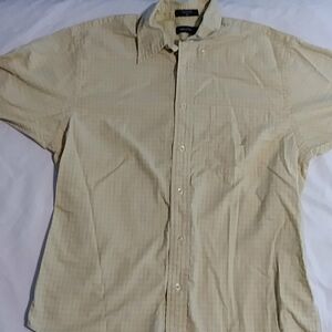 Nautica mens short sleeved button down shirt